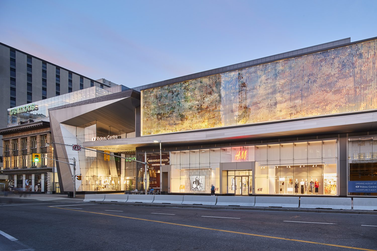 Rideau Centre Expansion and Renewal - B+H Architects