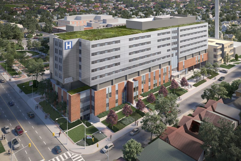 Michael Garron Hospital Patient Care Tower B+H Architects